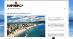 Desktop Screenshot of ilovesunnybeach.com